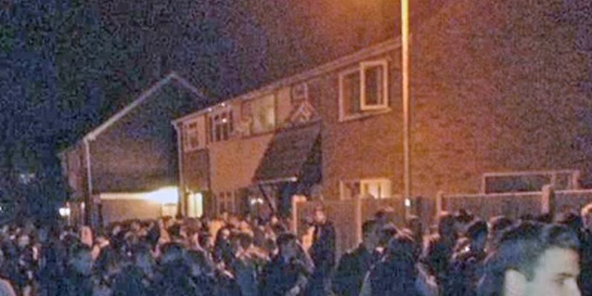 Girl's house destroyed after hundreds crash "YOLO" birthday party The