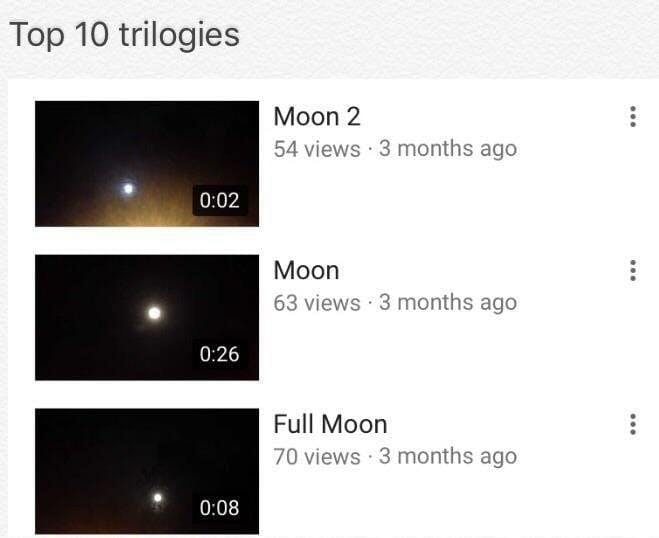 eirinn o'kelly moon videos - moon trilogy meme