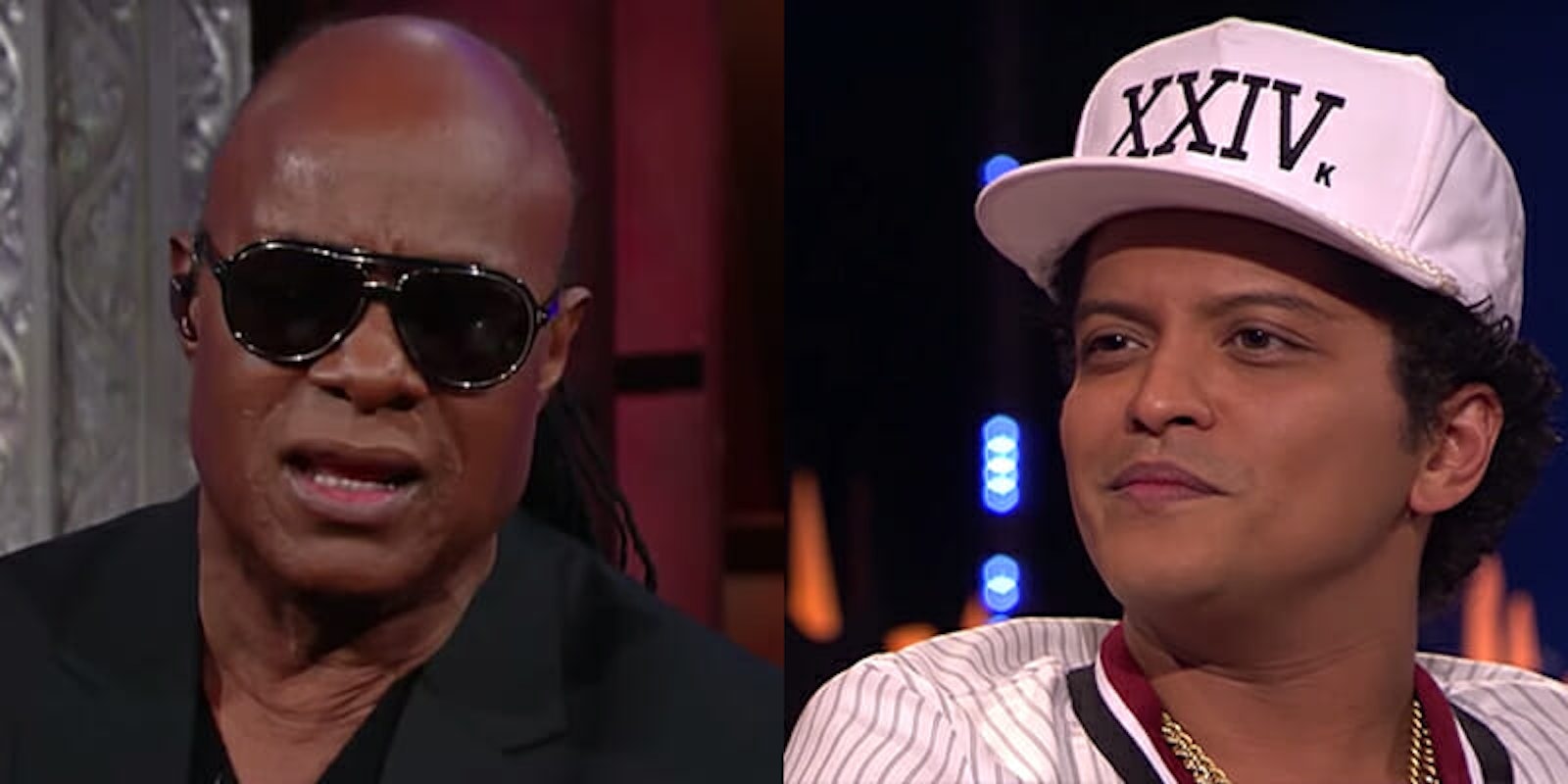 Stevie Wonder defended Bruno Mars against accusations of cultural appropriation.