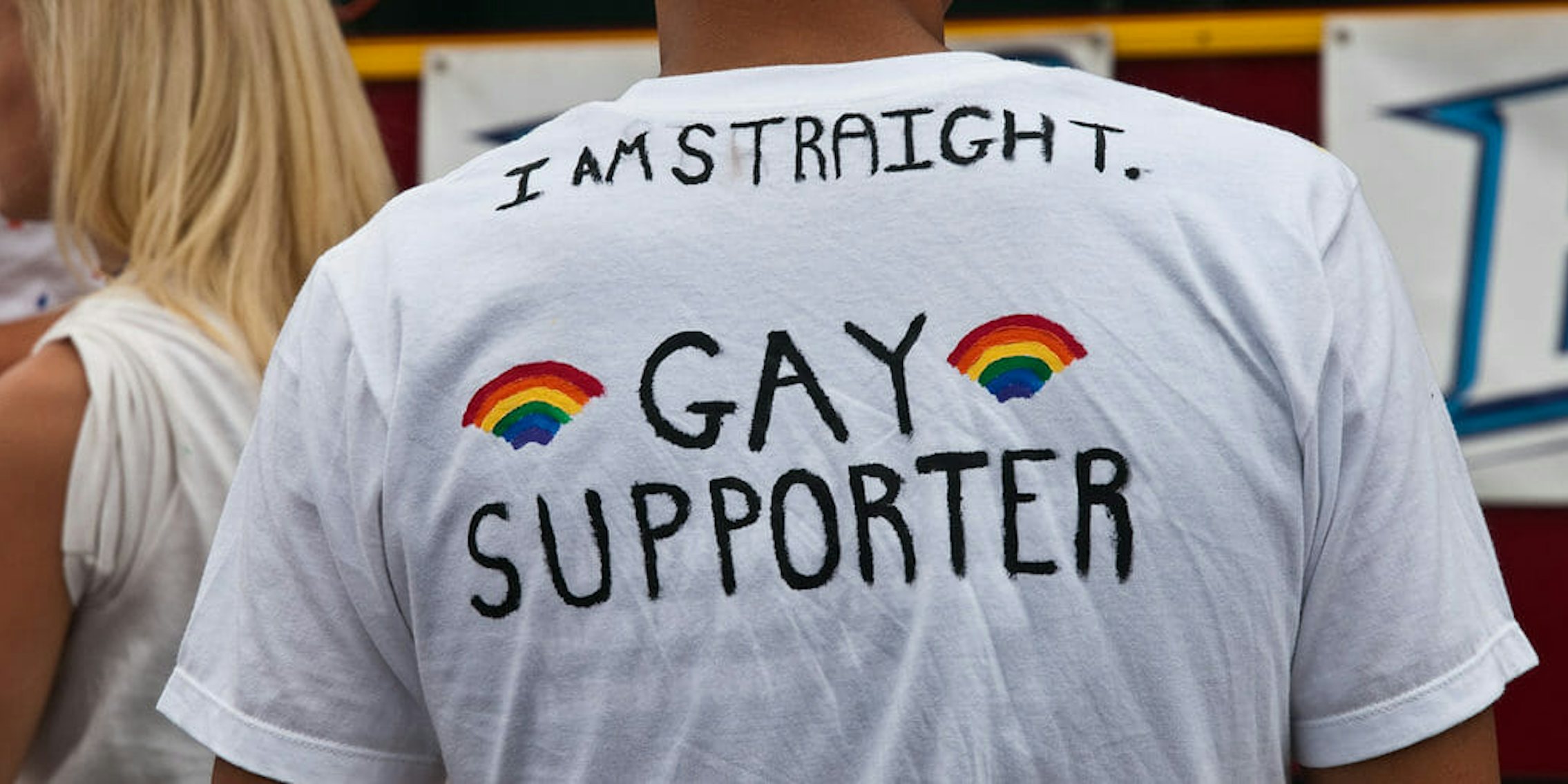 Gay supporter shirt
