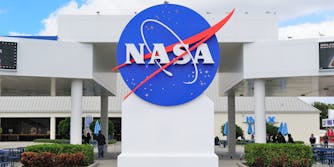 NASA Logo at Kennedy Space Center