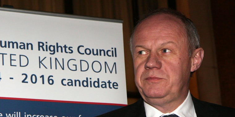 Former First Secretary of State and Minister for the Cabinet Office Damian Green