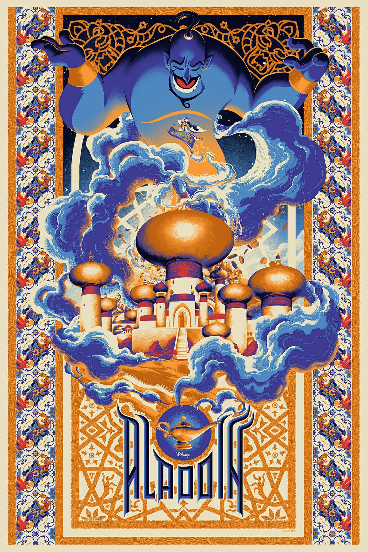 Aladdin Mondo poster 