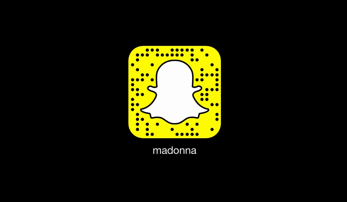 celebrity snapchats: madonna