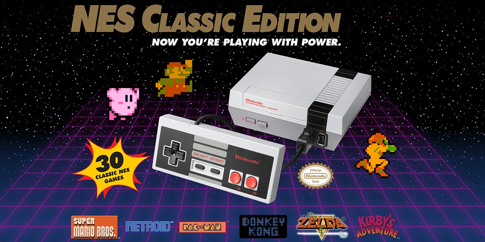 NES Classic edition with games