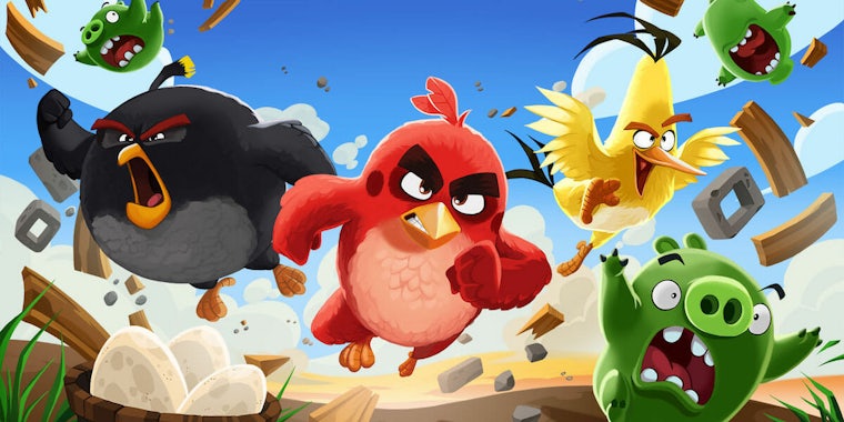 angry birds champions