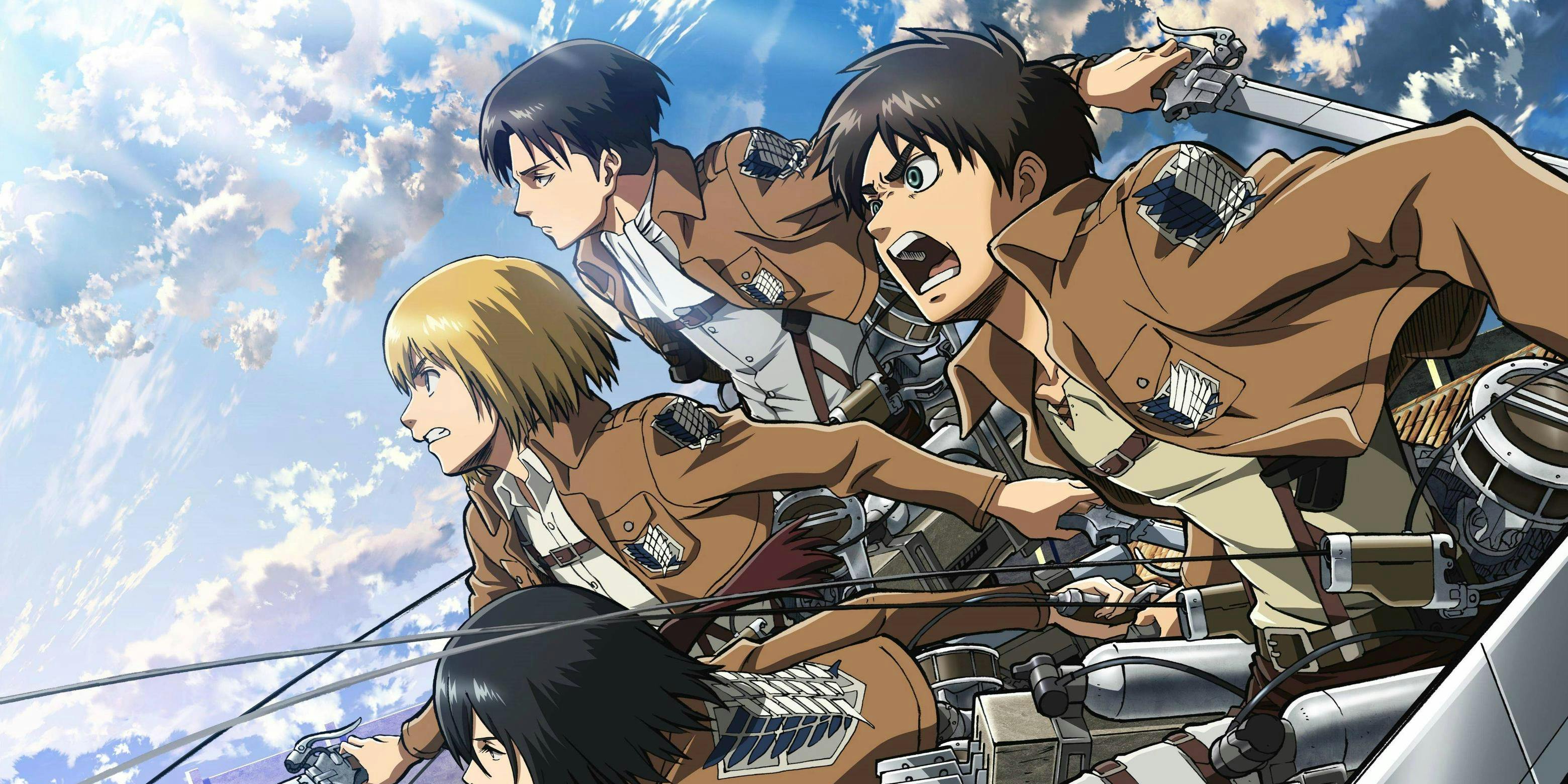 best anime on crunchyroll - attack on titan