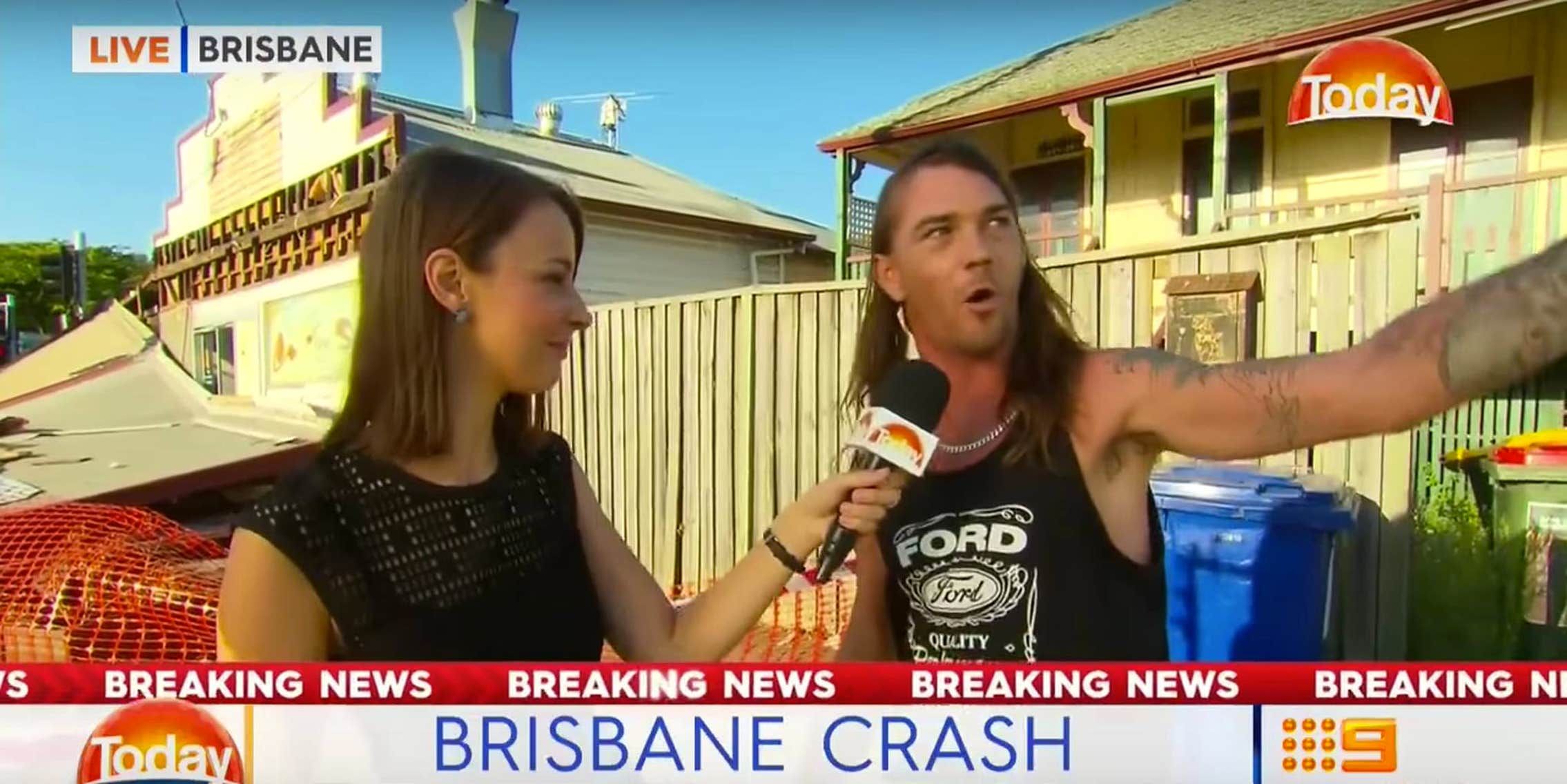 Local Brisbane Hero Gives the Most Aussie Interview Ever