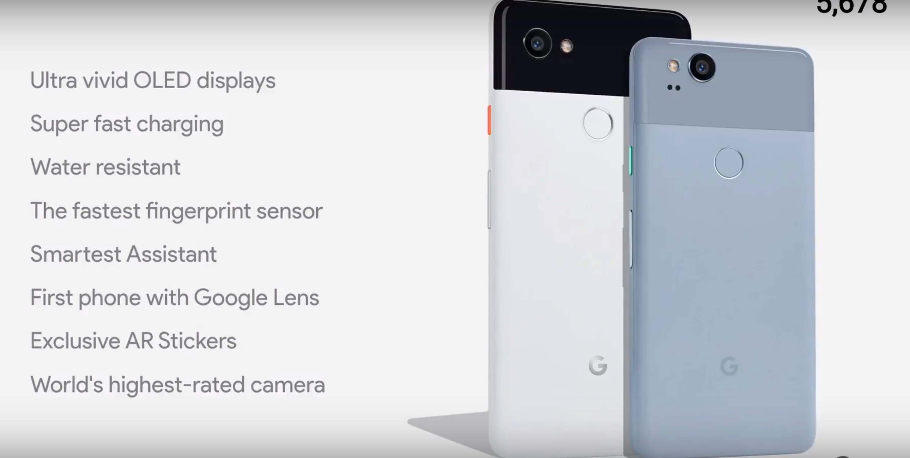 google pixel 2 and pixel 2 xl specs