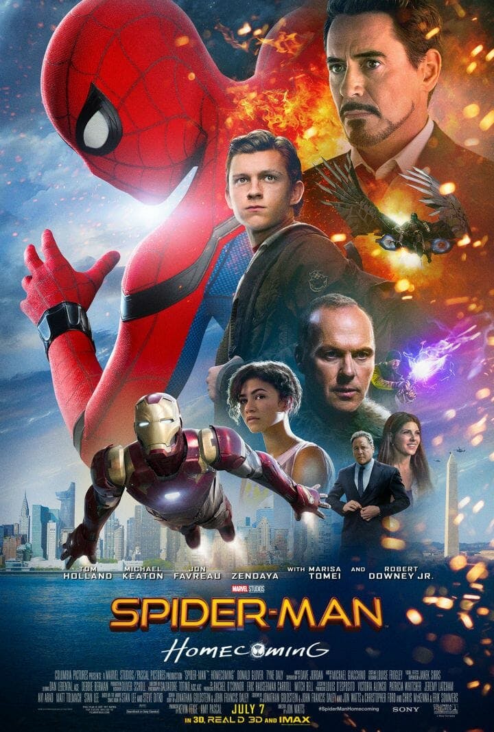 spider-man homecoming poster