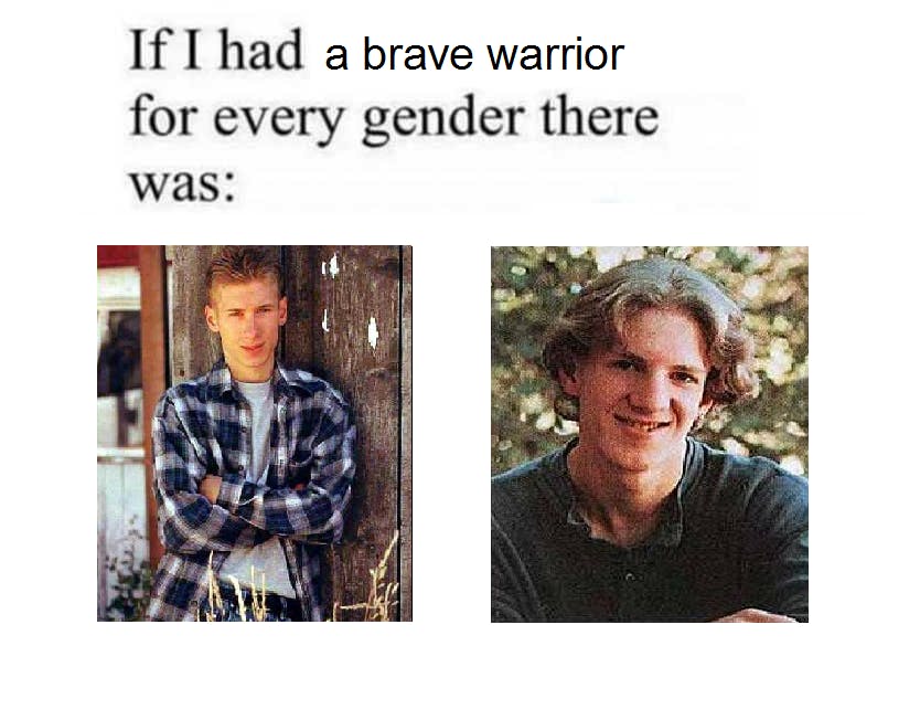 columbine shooters only 2 genders meme