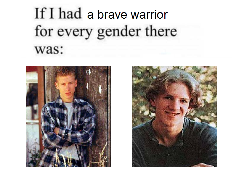 columbine shooters only 2 genders meme