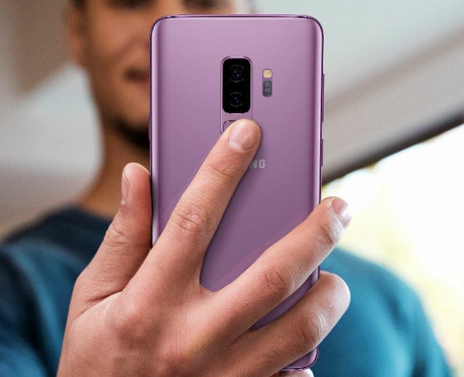 Samsung galaxy s9 fingerprint sensor