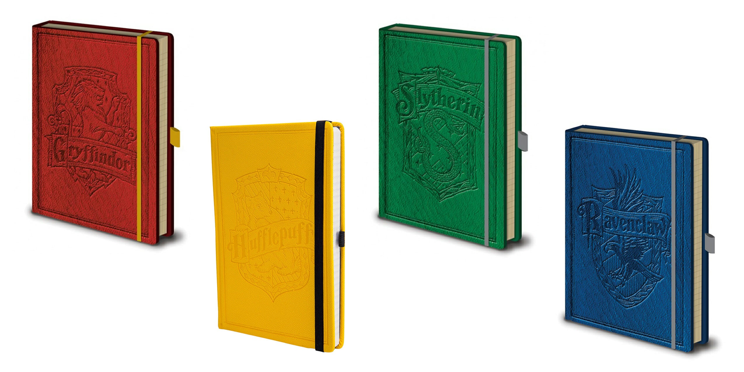 Jot down magical secrets in a Hogwarts house notebook