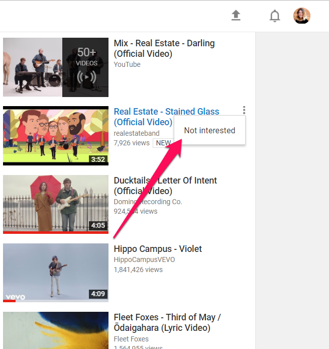 how to block channels on youtube