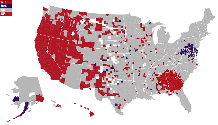 Check Out Facebook's NFL Fan Loyalty Map