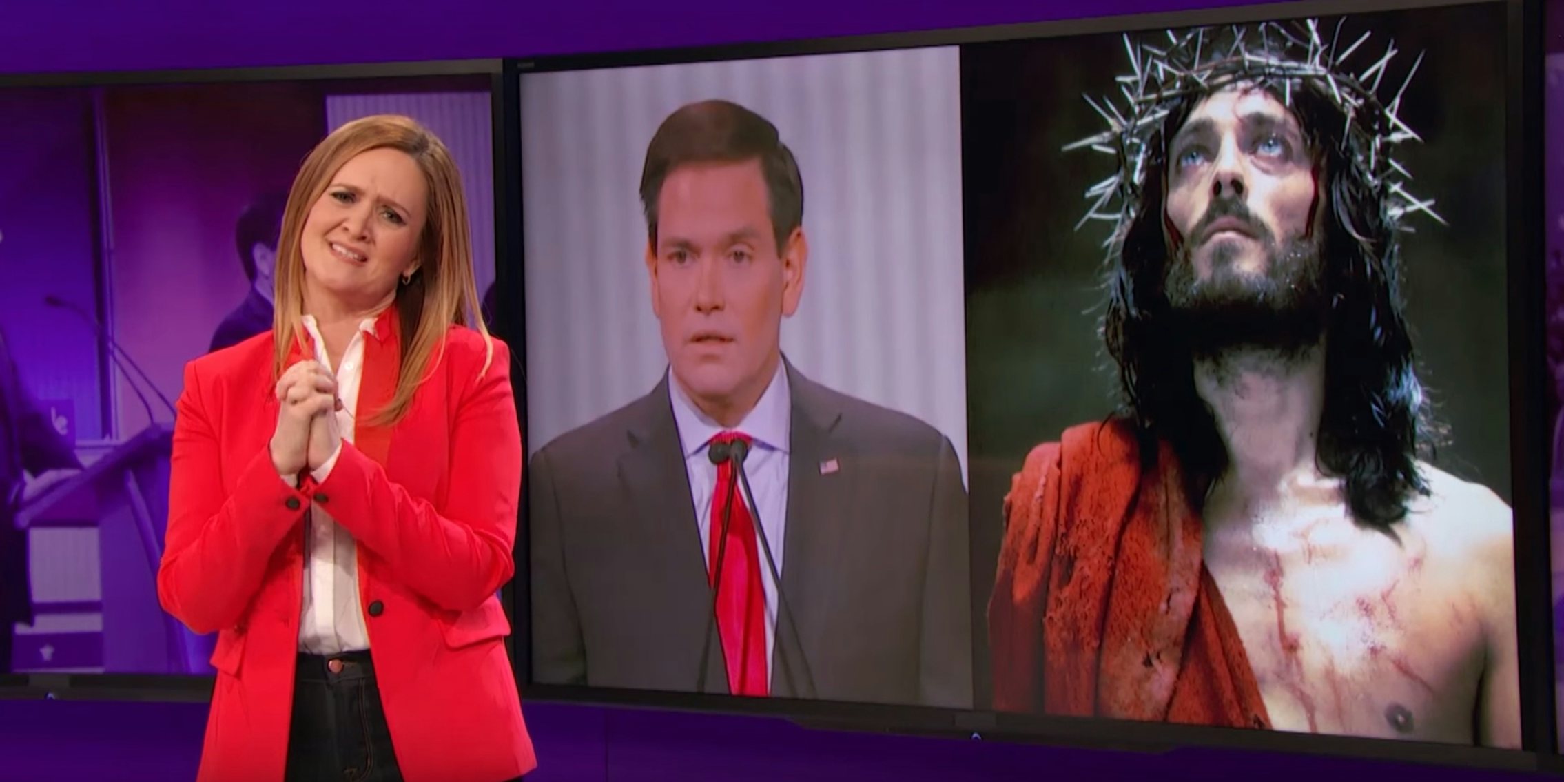 Samantha Bee Expertly Skewers Gop Candidates In A Preview Of Her New Show Full Frontal The