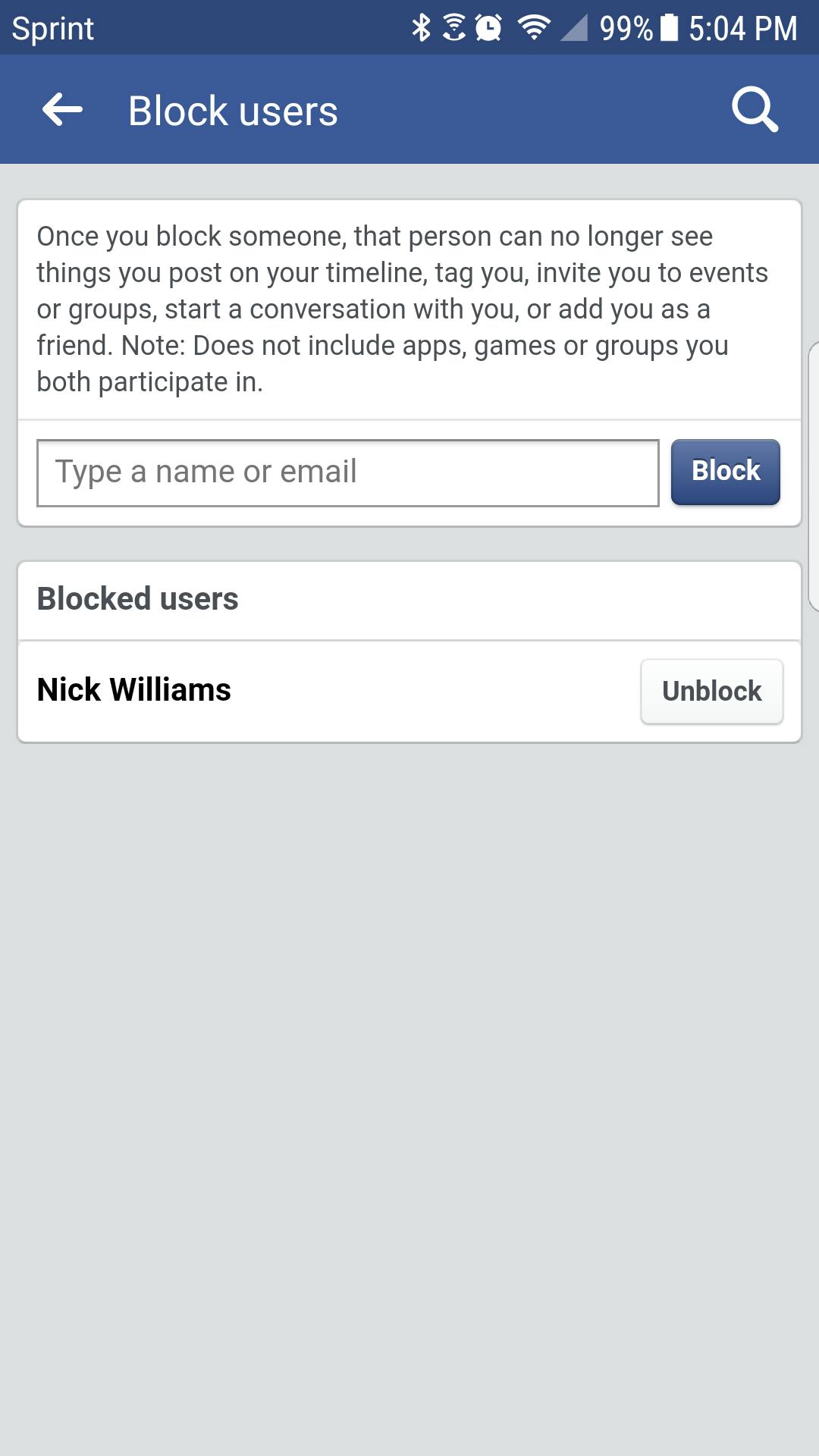 how to unblock someone on facebook