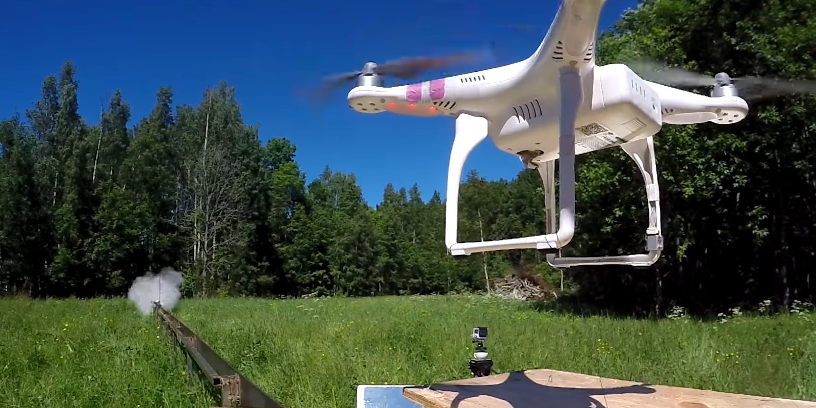 drone katana youtube video cut in half