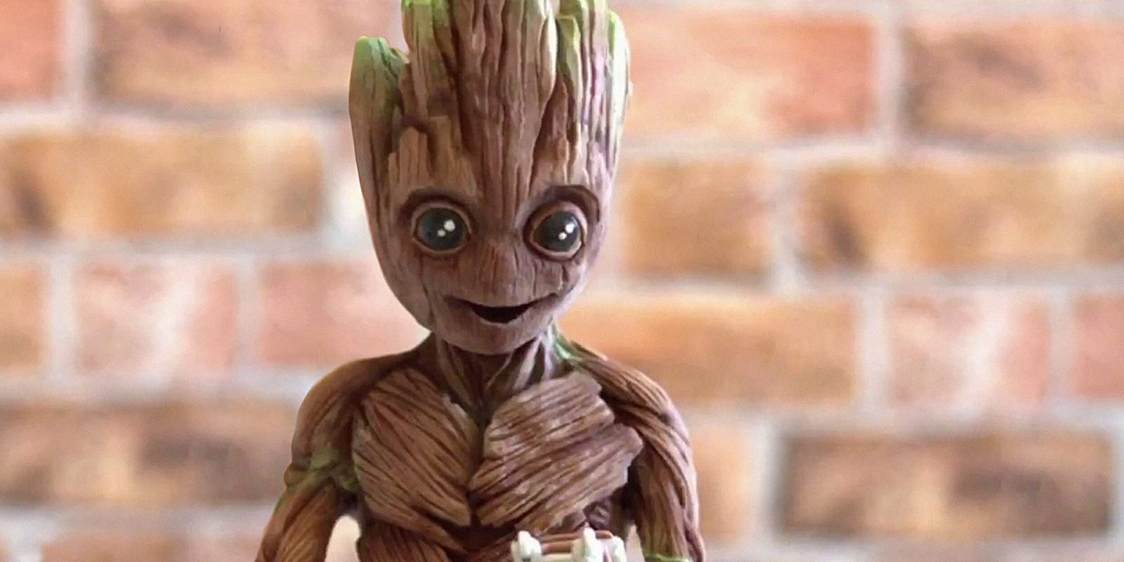 Guardians of the Galaxy Groot made of chocolate