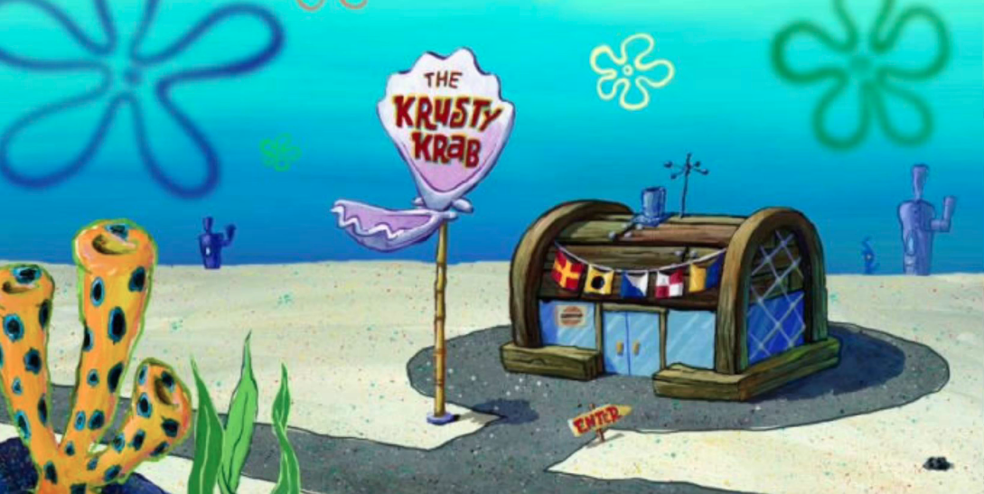 krusty krab chum bucket meme