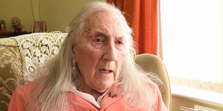 WW2 veteran Patricia Davies