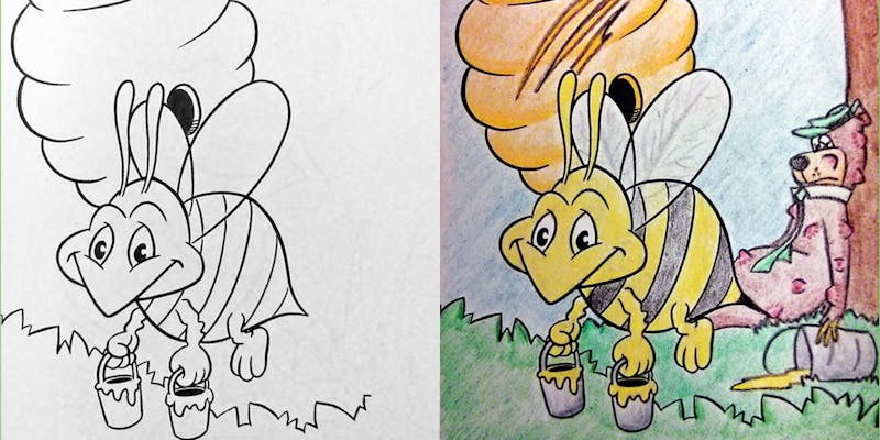 Reddit just ruined your childhood coloring book - The Daily Dot