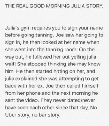 Viral explanation behind Julia video