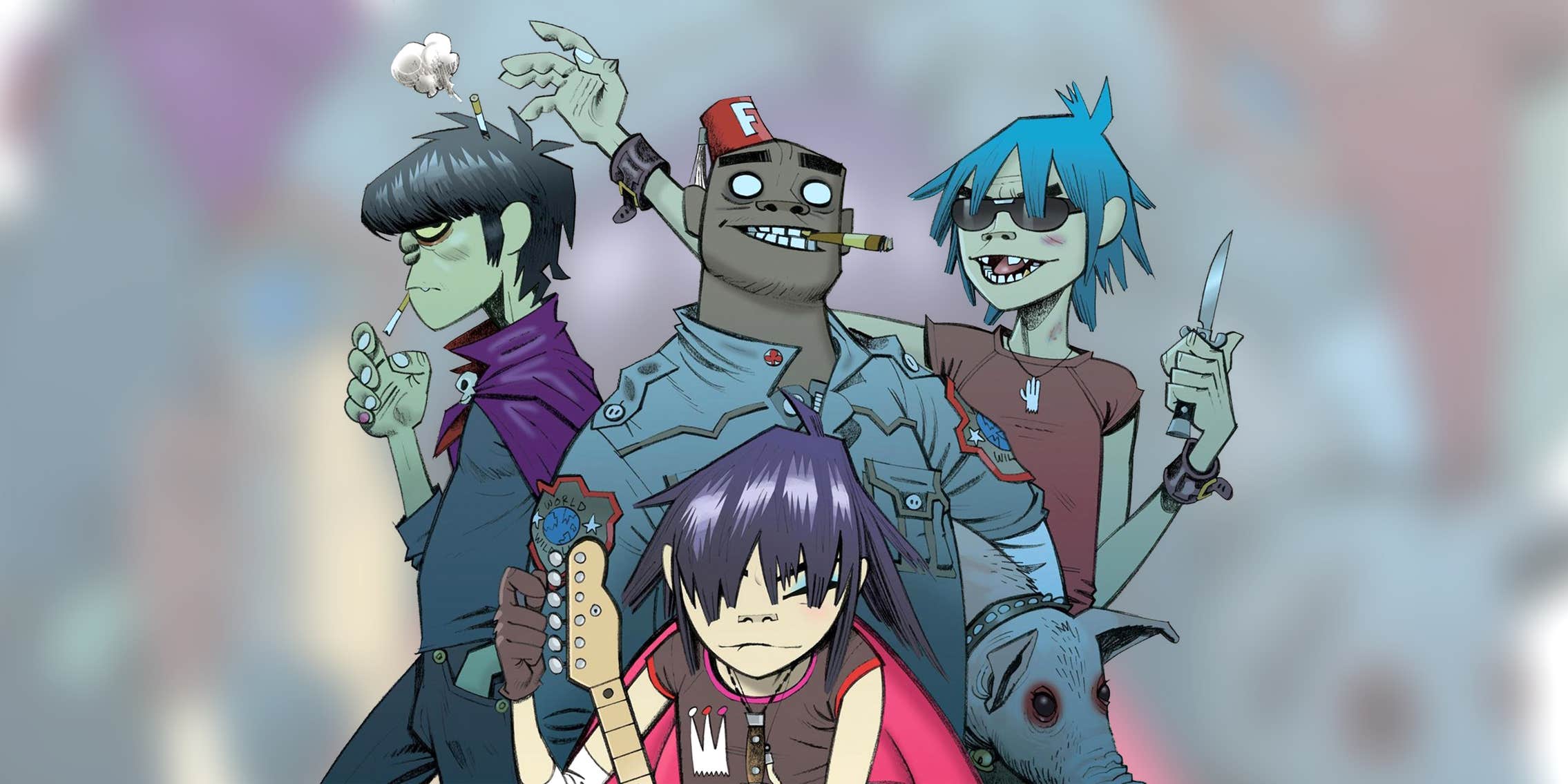 Gorillaz Reveal Release Date For New Album 'Humanz'