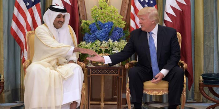 qatar emir and U.S. president qatar u.s. relations