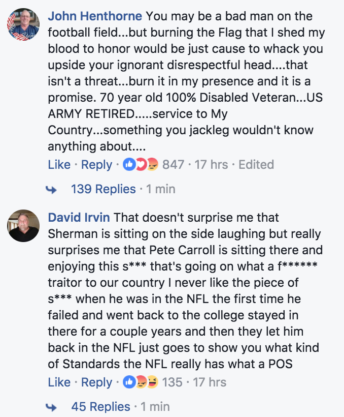 Vets for Trump comments