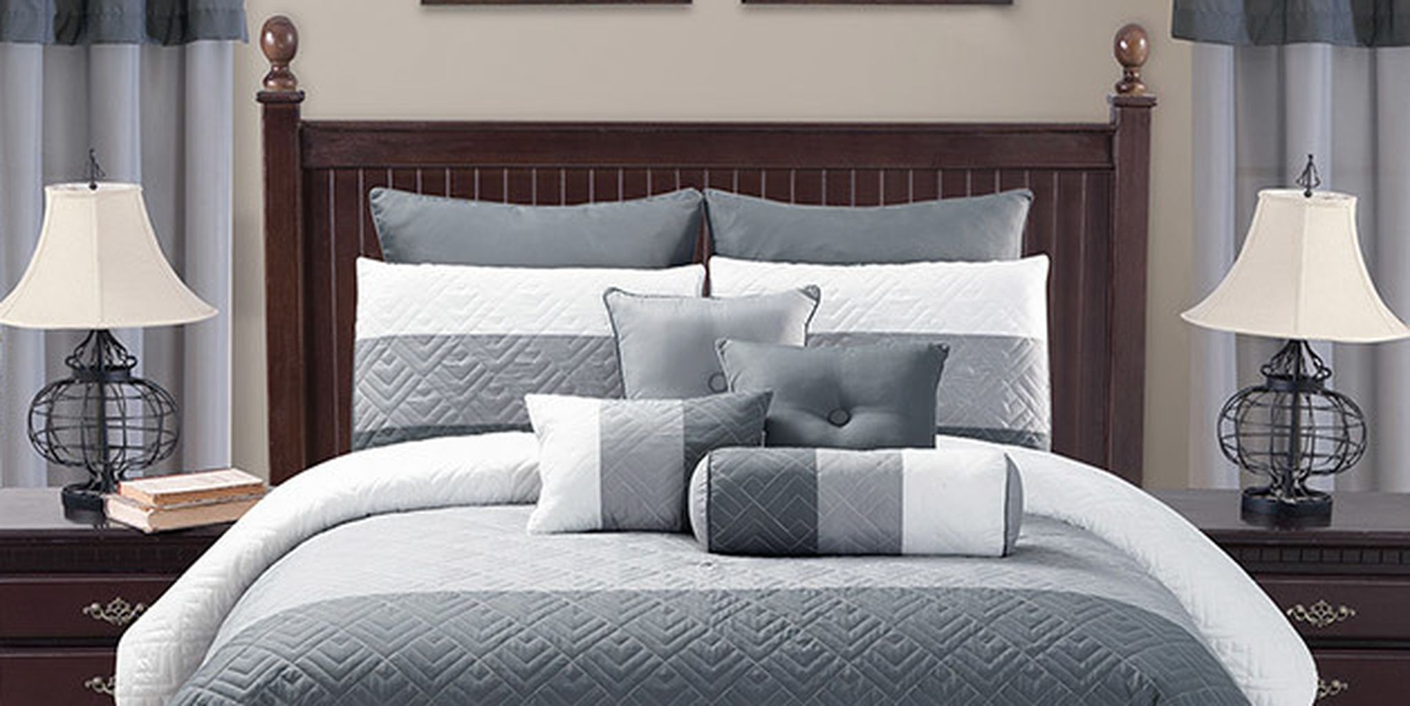 Grab this luxurious 20piece comforter set for 185 off right now