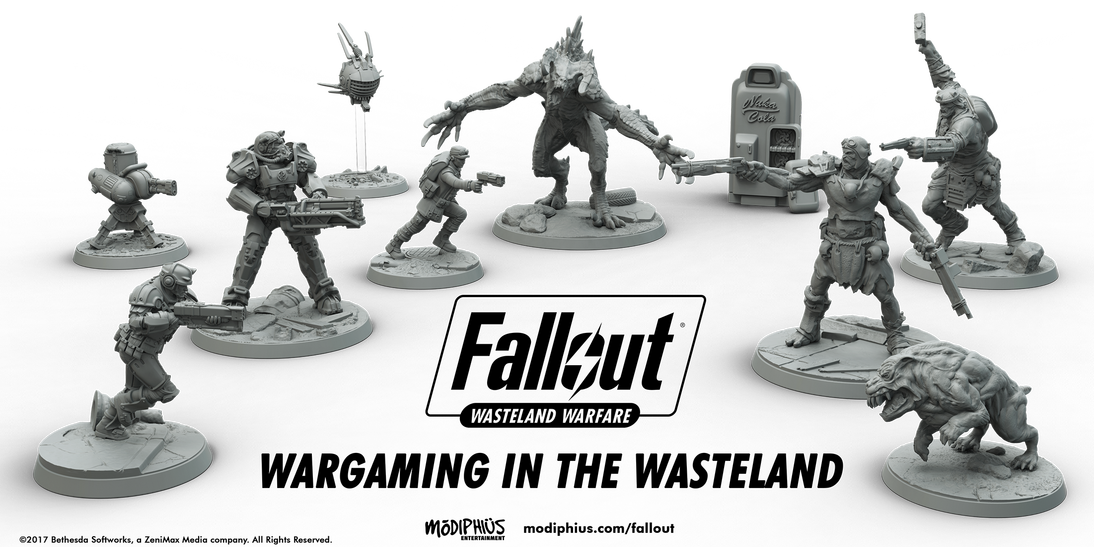 Modiphius Entertainment Announces New Fallout Wasteland Warfare