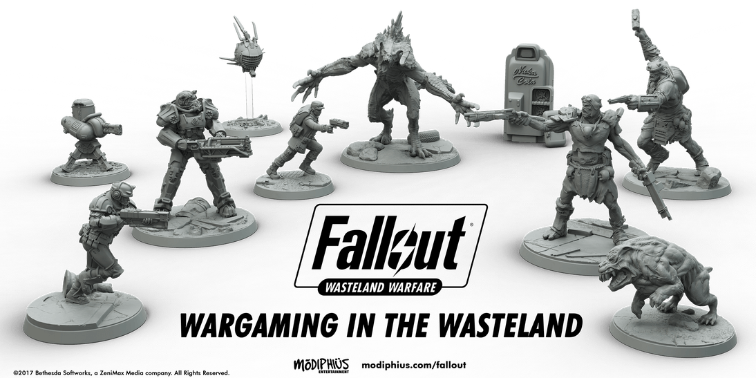 Modiphius Entertainment Announces New Fallout Wasteland Warfare