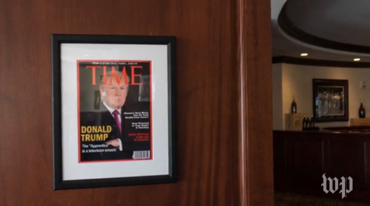 Trumps fake Time Magazine cover