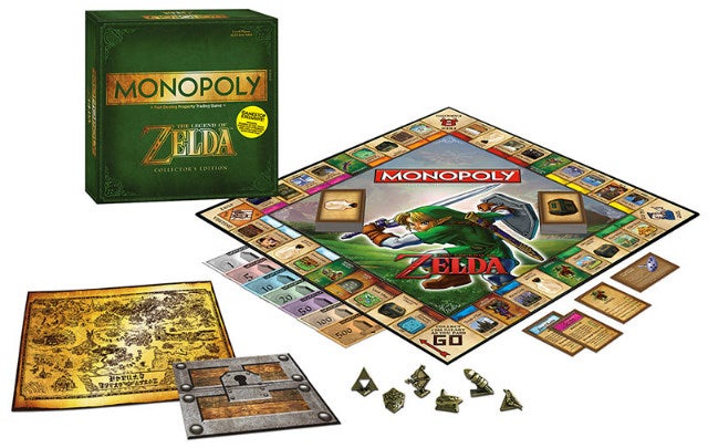 Legend of Zelda Monopoly game