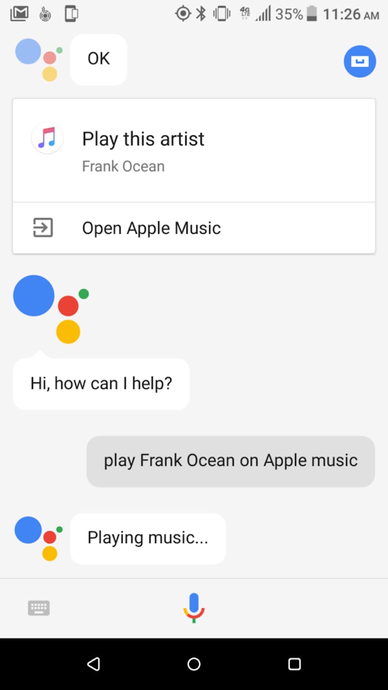 apple music on android