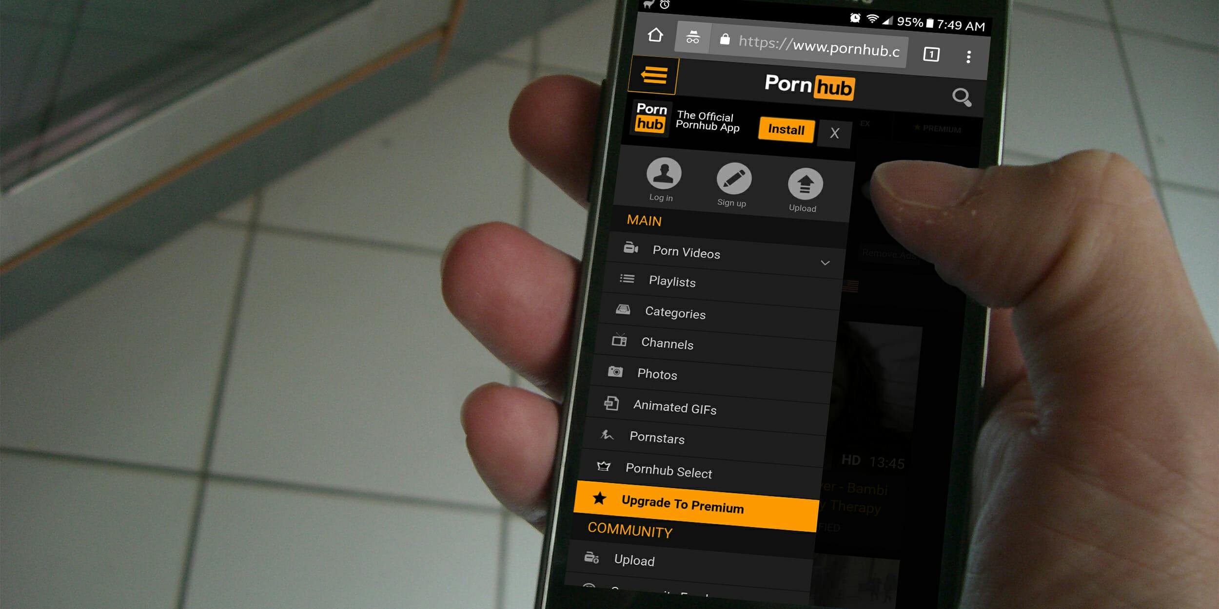 Porn Mobail Com - The Best Free Mobile Porn Sites for When Keeping Porn in your Pocket