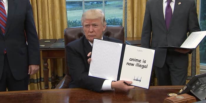 Trump's First Executive Order Is Now a Highly Exploitable Meme Template