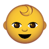 snapchat emojis: baby emoji