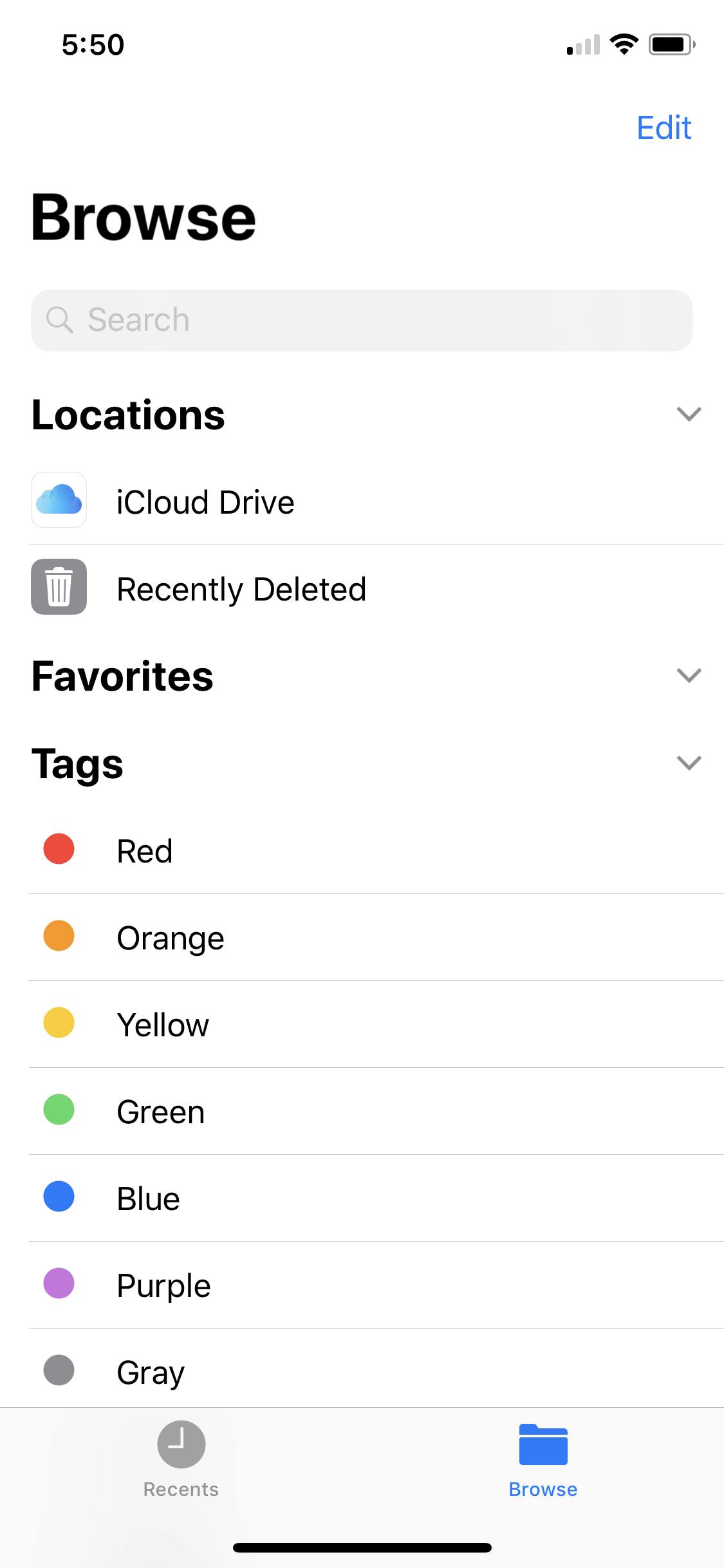 apple icloud drive ios 11 set up