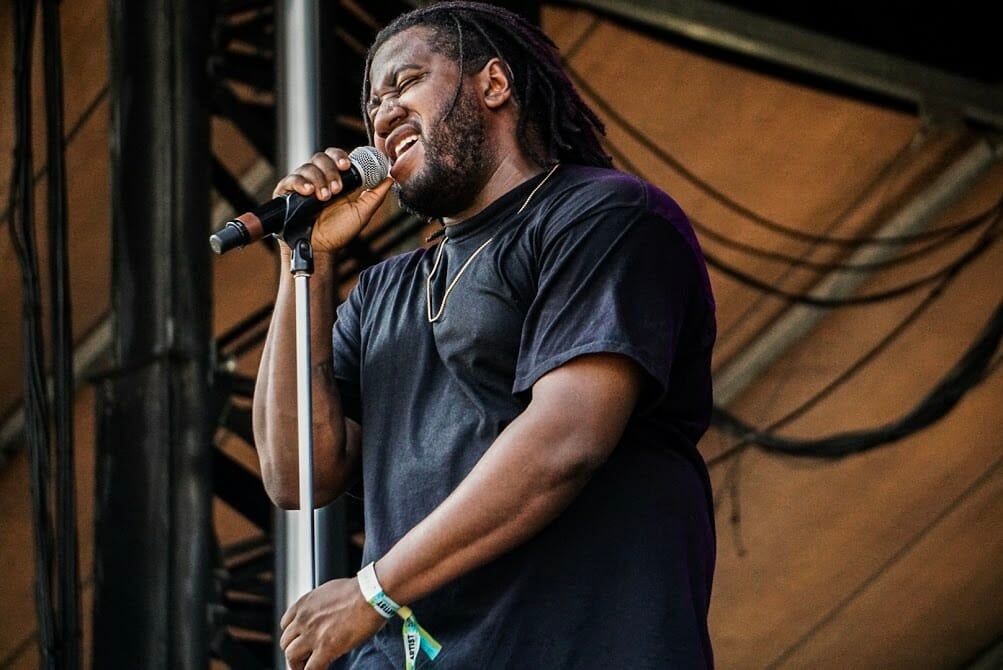 Xavier Omär performing at ACL Weekend 2.