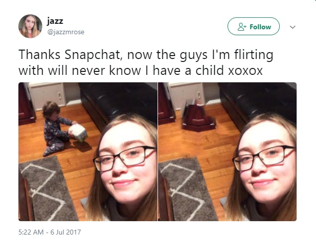 Snapchat flirting