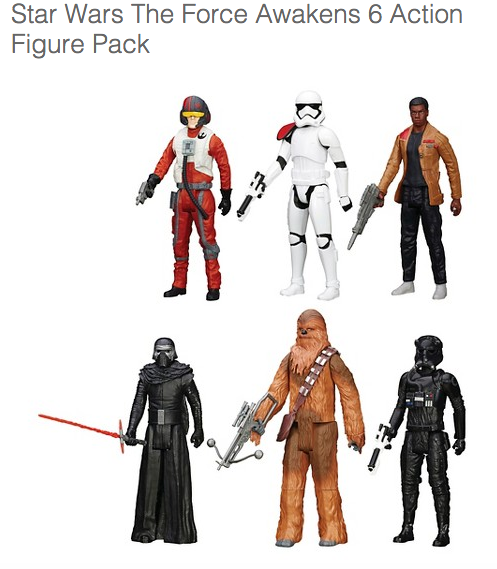 star wars the force awakens action figures list