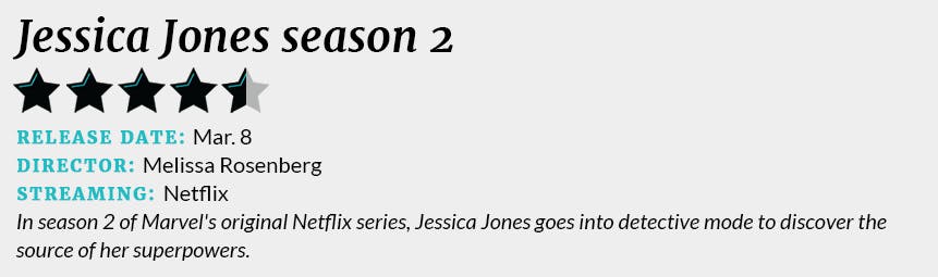 Jessica Jones season 2 review box