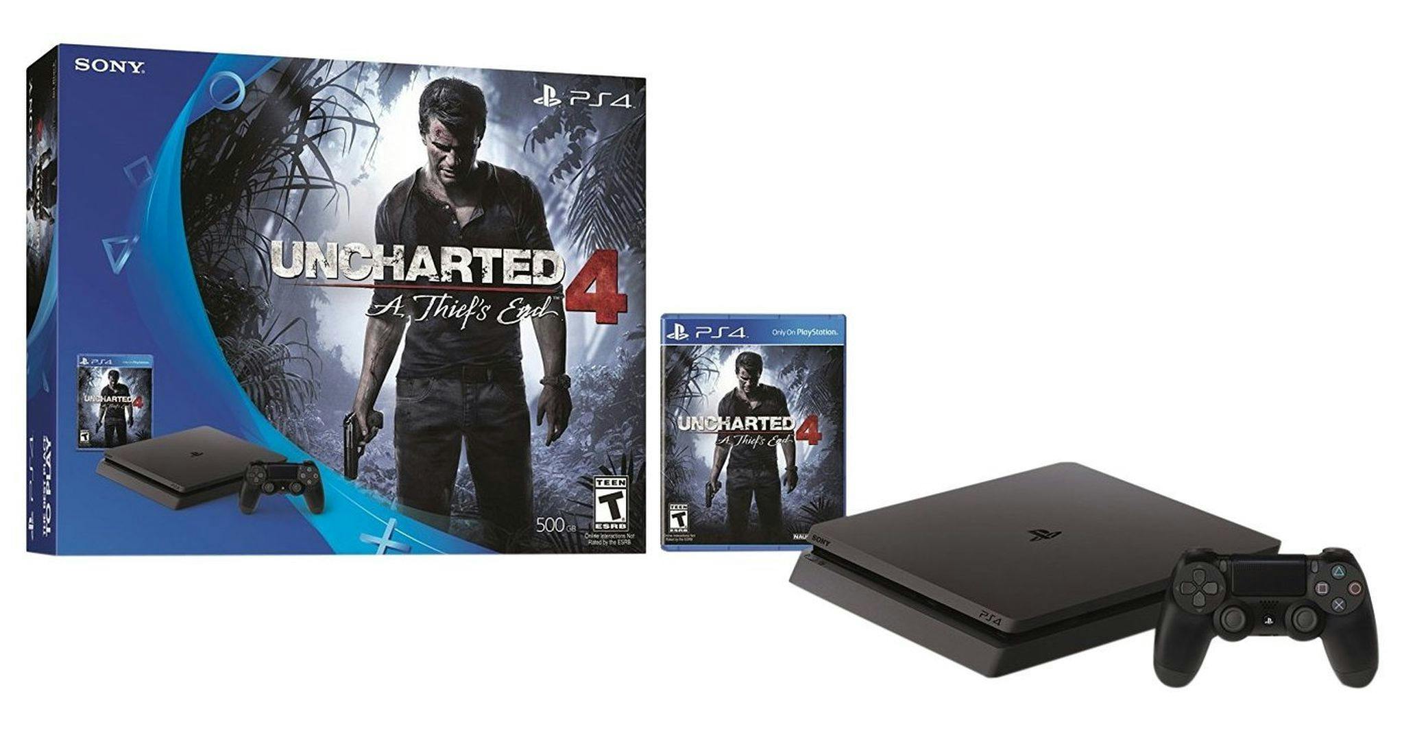 Get the Uncharted bundle with Playstation 4 Slim for under $250