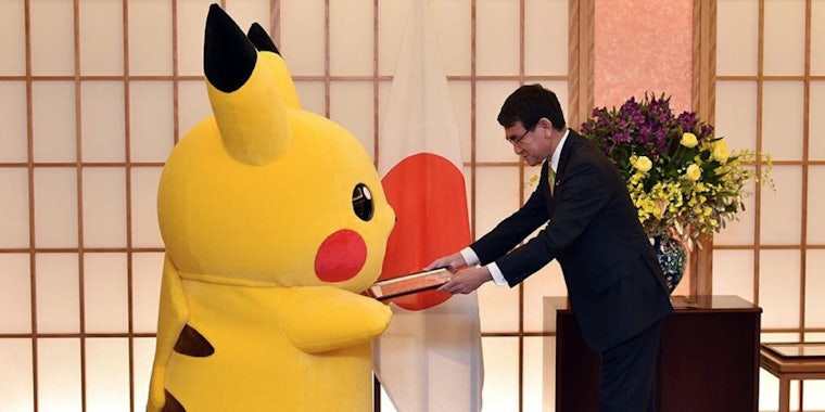 Pikachu, Hello Kitty selected as ambassadors of Japan.