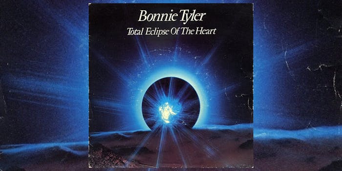 Bonnie Tyler Total Eclipse of the Heart album cover