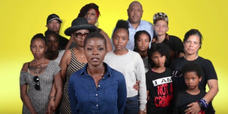 Black Lives Matter video NRA response