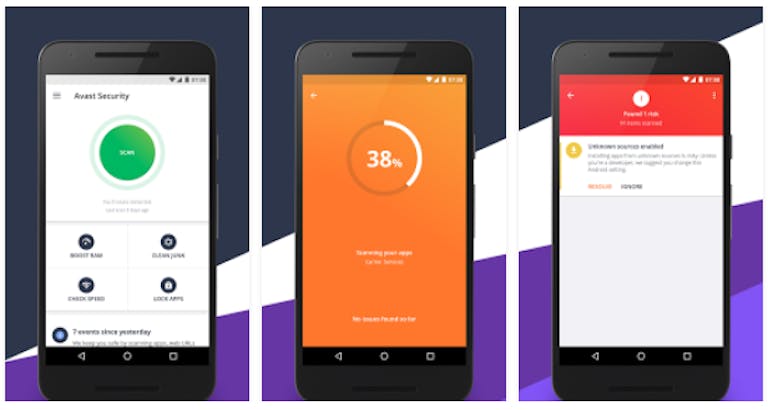 antivirus for samsung android : Avast Mobile Security Android App